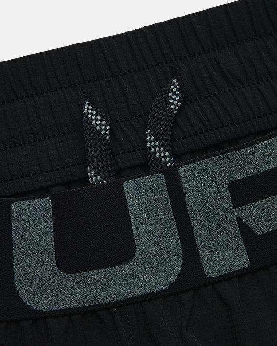 男士UA Elevated Woven 2.0短褲 in Black image number 4